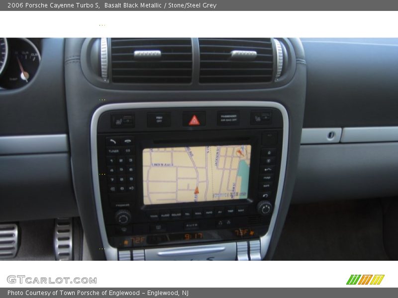 Basalt Black Metallic / Stone/Steel Grey 2006 Porsche Cayenne Turbo S