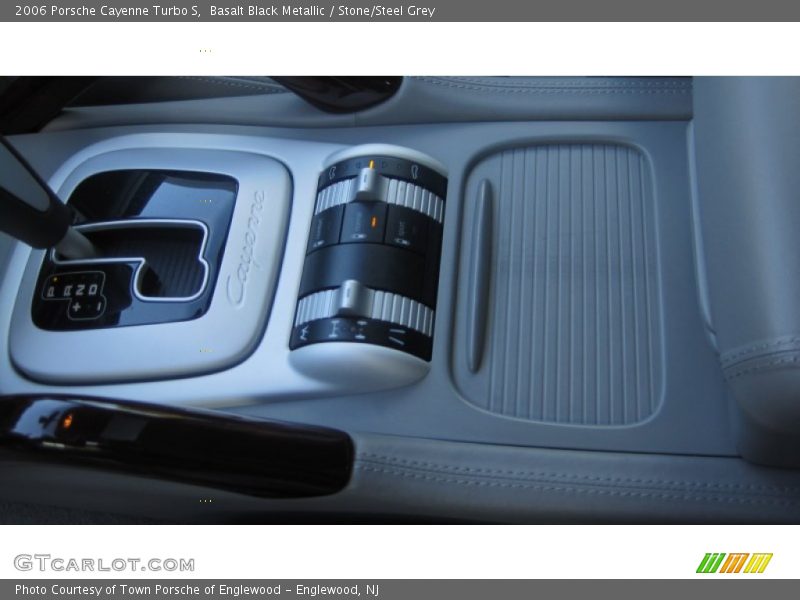 Basalt Black Metallic / Stone/Steel Grey 2006 Porsche Cayenne Turbo S