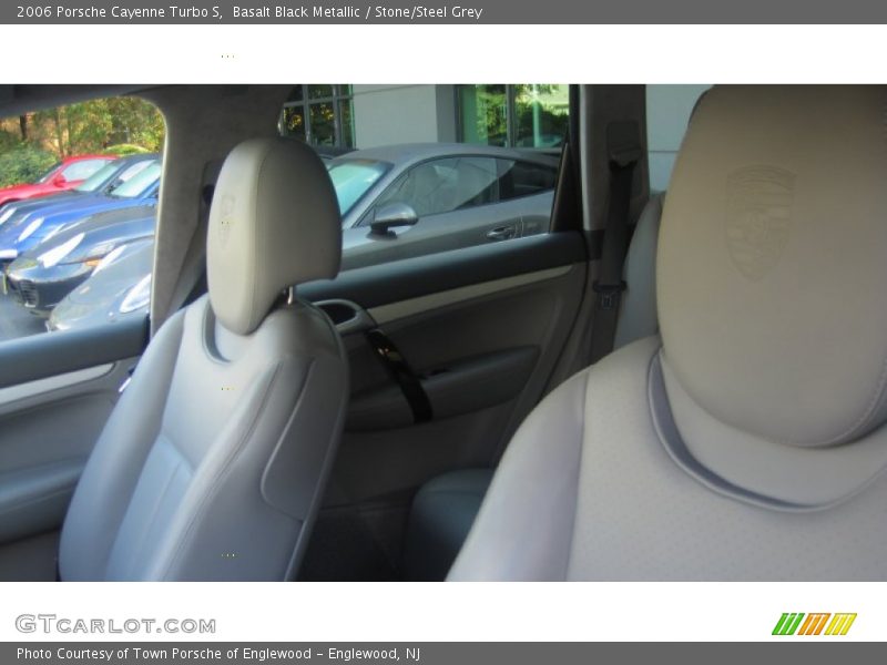 Basalt Black Metallic / Stone/Steel Grey 2006 Porsche Cayenne Turbo S