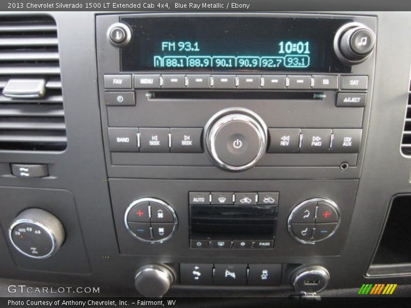 Audio System of 2013 Silverado 1500 LT Extended Cab 4x4