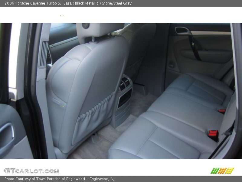 Basalt Black Metallic / Stone/Steel Grey 2006 Porsche Cayenne Turbo S