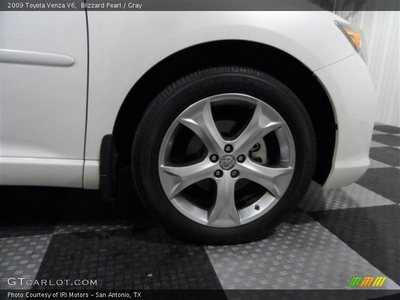 Blizzard Pearl / Gray 2009 Toyota Venza V6