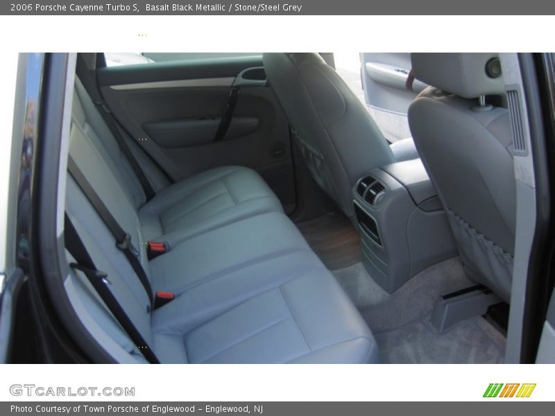 Basalt Black Metallic / Stone/Steel Grey 2006 Porsche Cayenne Turbo S