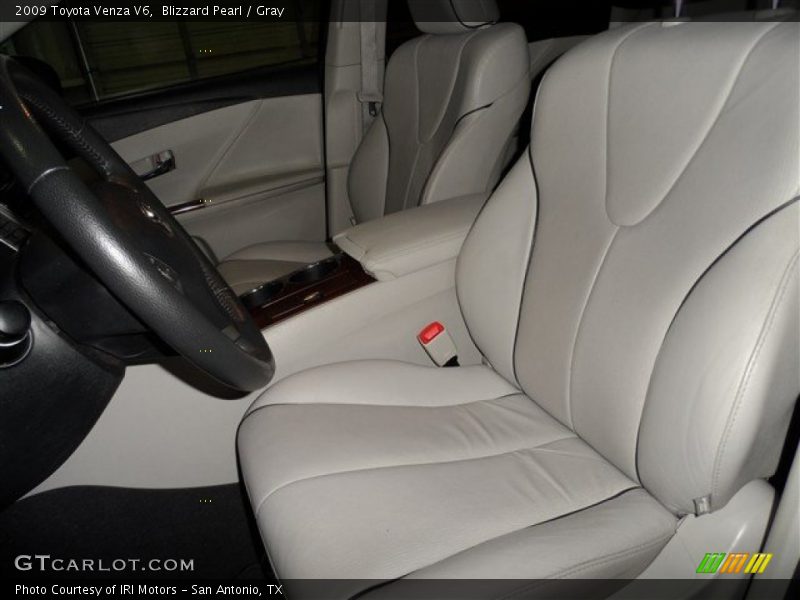 Blizzard Pearl / Gray 2009 Toyota Venza V6