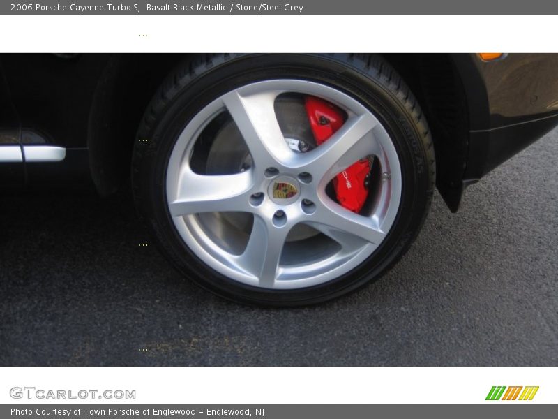 Basalt Black Metallic / Stone/Steel Grey 2006 Porsche Cayenne Turbo S