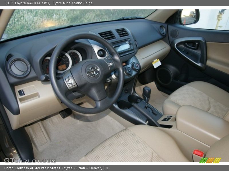 Pyrite Mica / Sand Beige 2012 Toyota RAV4 I4 4WD