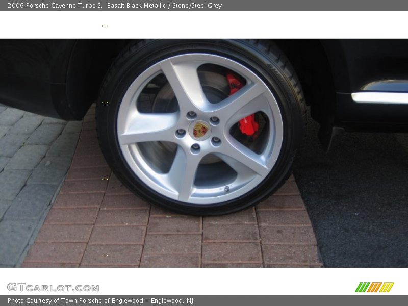 Basalt Black Metallic / Stone/Steel Grey 2006 Porsche Cayenne Turbo S