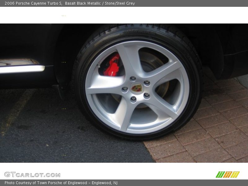 Basalt Black Metallic / Stone/Steel Grey 2006 Porsche Cayenne Turbo S