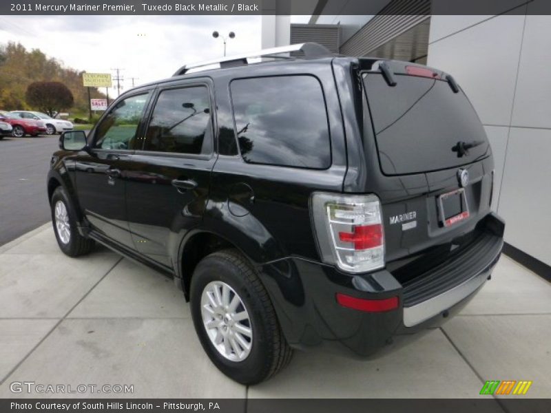 Tuxedo Black Metallic / Black 2011 Mercury Mariner Premier