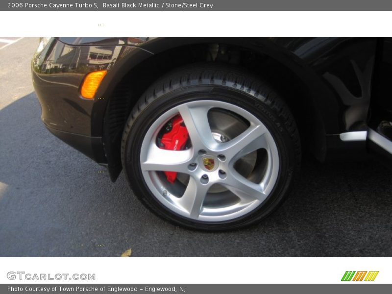 Basalt Black Metallic / Stone/Steel Grey 2006 Porsche Cayenne Turbo S