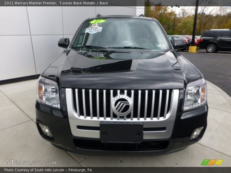 Tuxedo Black Metallic / Black 2011 Mercury Mariner Premier