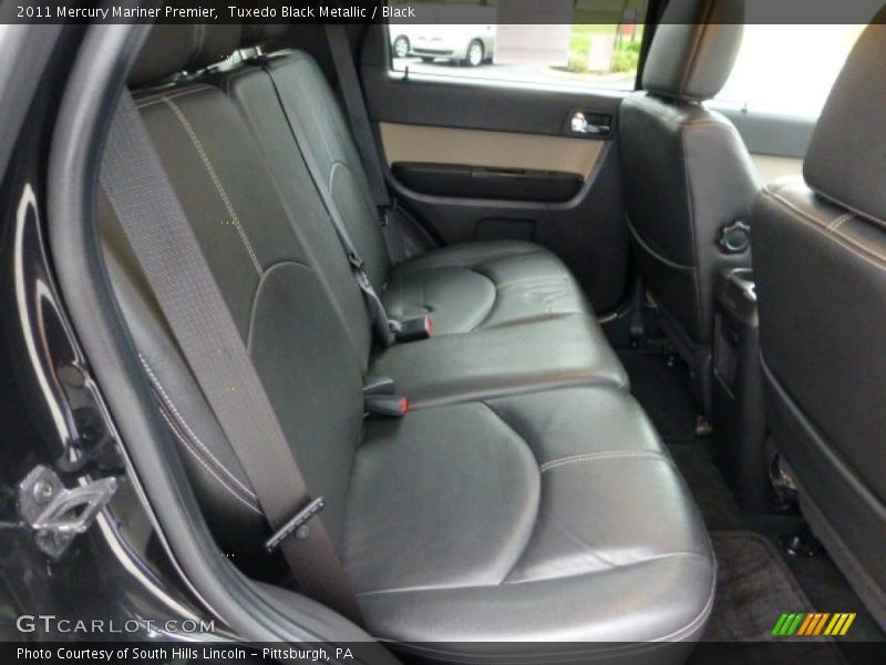 Tuxedo Black Metallic / Black 2011 Mercury Mariner Premier