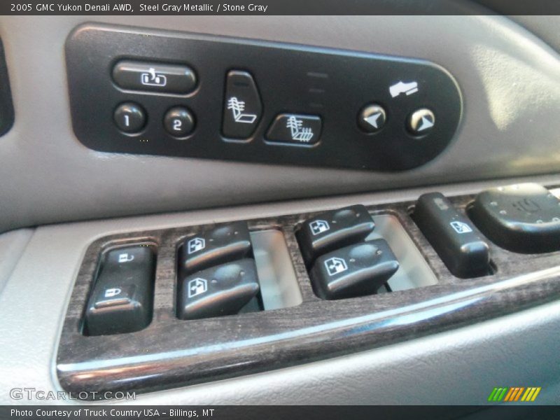 Steel Gray Metallic / Stone Gray 2005 GMC Yukon Denali AWD