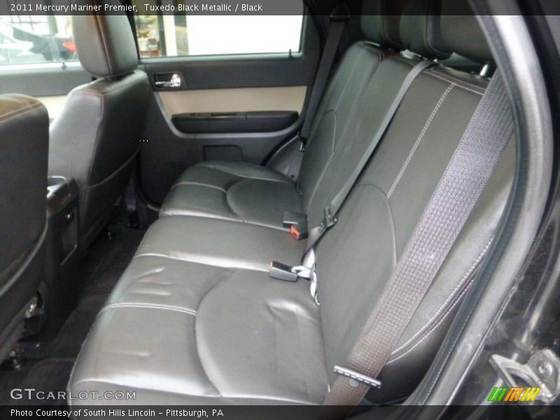 Tuxedo Black Metallic / Black 2011 Mercury Mariner Premier