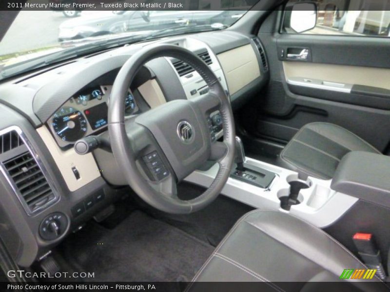  2011 Mariner Premier Black Interior