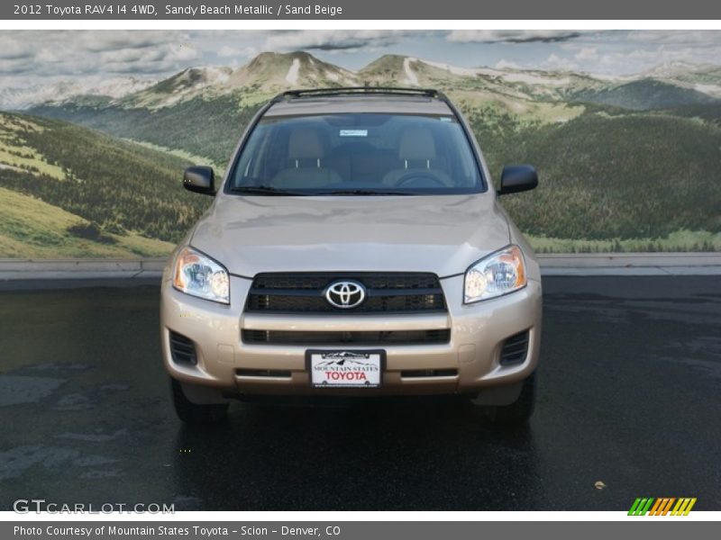 Sandy Beach Metallic / Sand Beige 2012 Toyota RAV4 I4 4WD