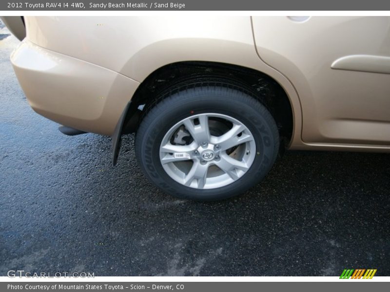 Sandy Beach Metallic / Sand Beige 2012 Toyota RAV4 I4 4WD