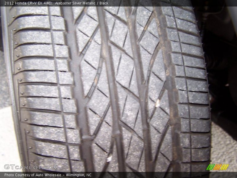 Alabaster Silver Metallic / Black 2012 Honda CR-V EX 4WD
