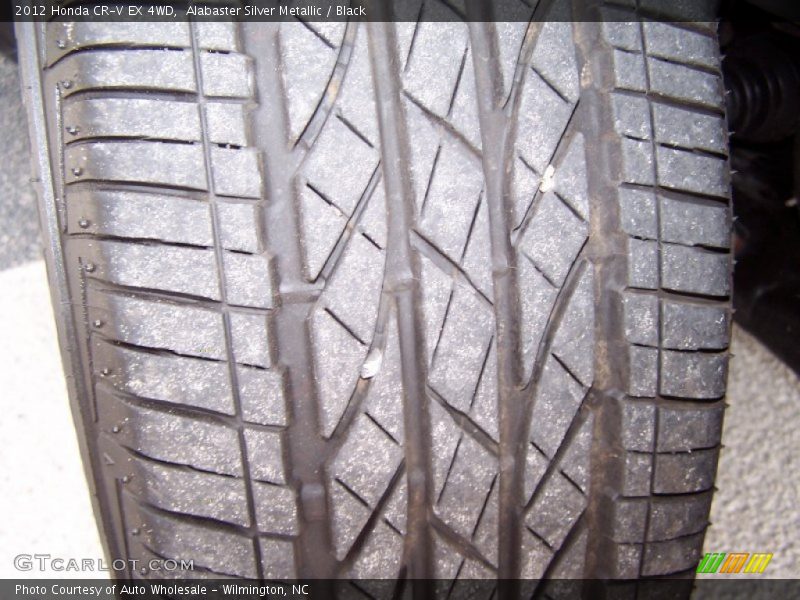 Alabaster Silver Metallic / Black 2012 Honda CR-V EX 4WD