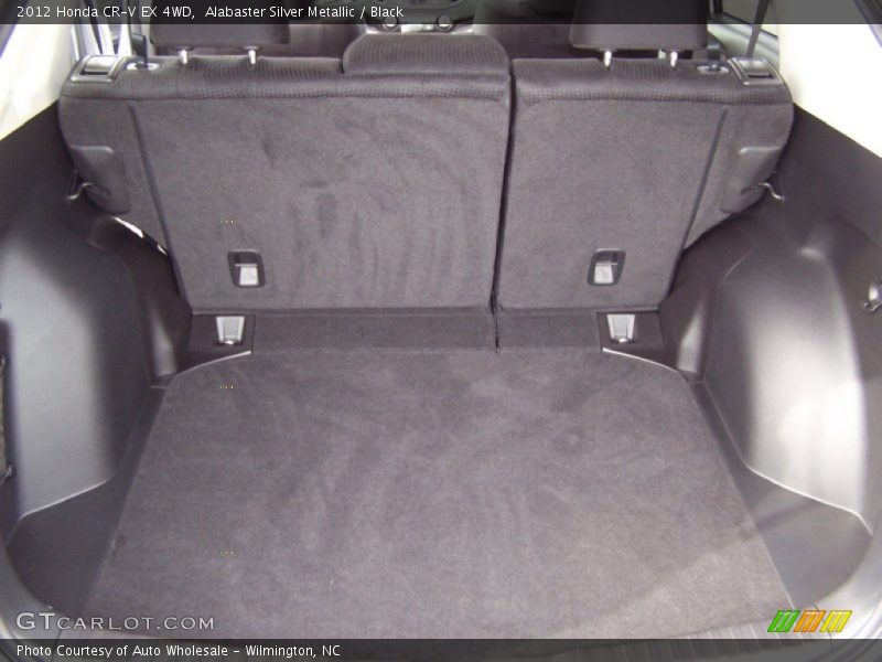 Alabaster Silver Metallic / Black 2012 Honda CR-V EX 4WD