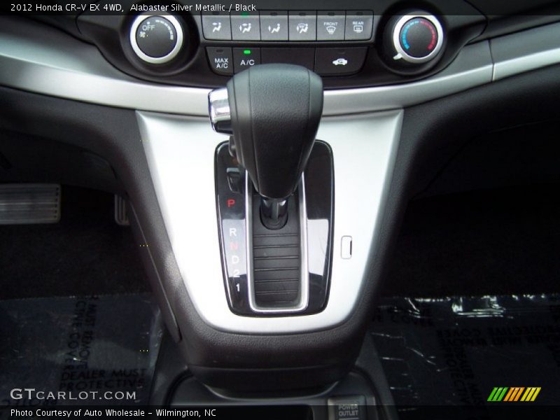Alabaster Silver Metallic / Black 2012 Honda CR-V EX 4WD