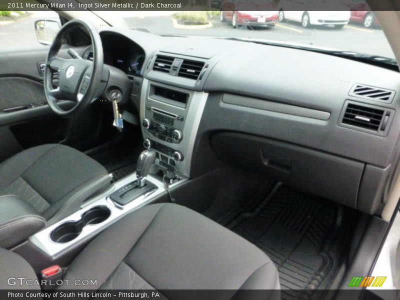  2011 Milan I4 Dark Charcoal Interior