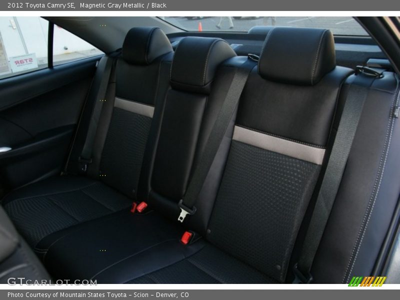 Magnetic Gray Metallic / Black 2012 Toyota Camry SE