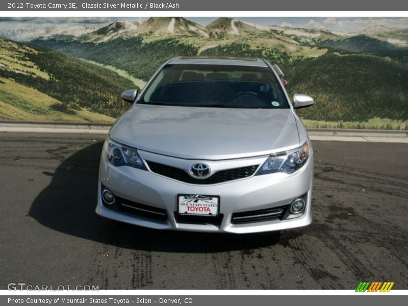 Classic Silver Metallic / Black/Ash 2012 Toyota Camry SE