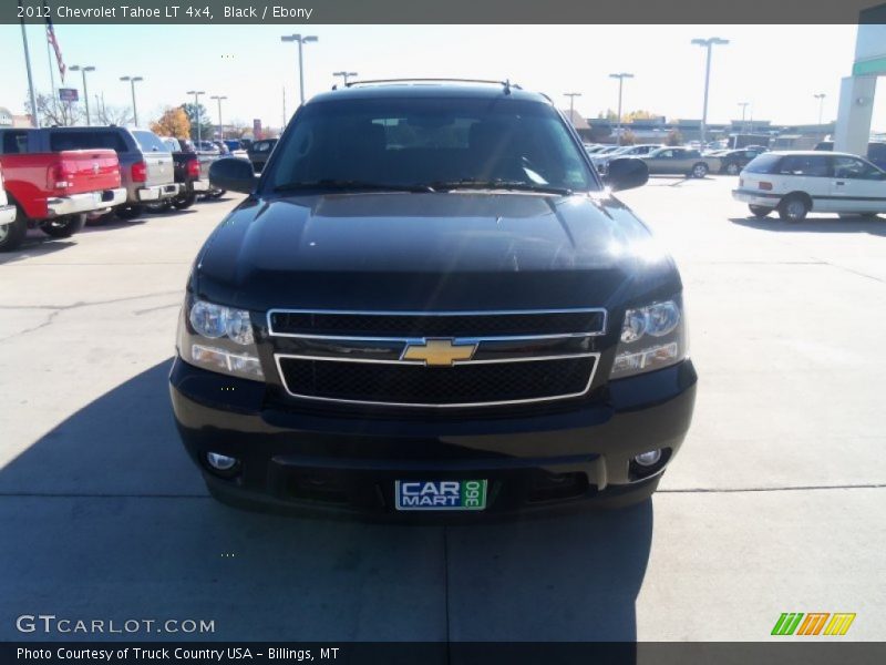 Black / Ebony 2012 Chevrolet Tahoe LT 4x4
