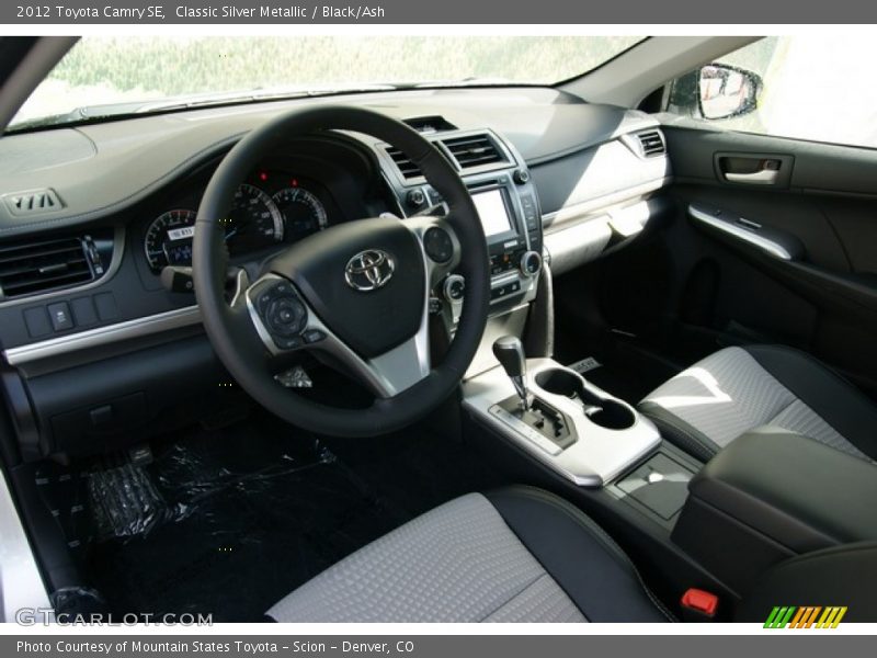 Classic Silver Metallic / Black/Ash 2012 Toyota Camry SE