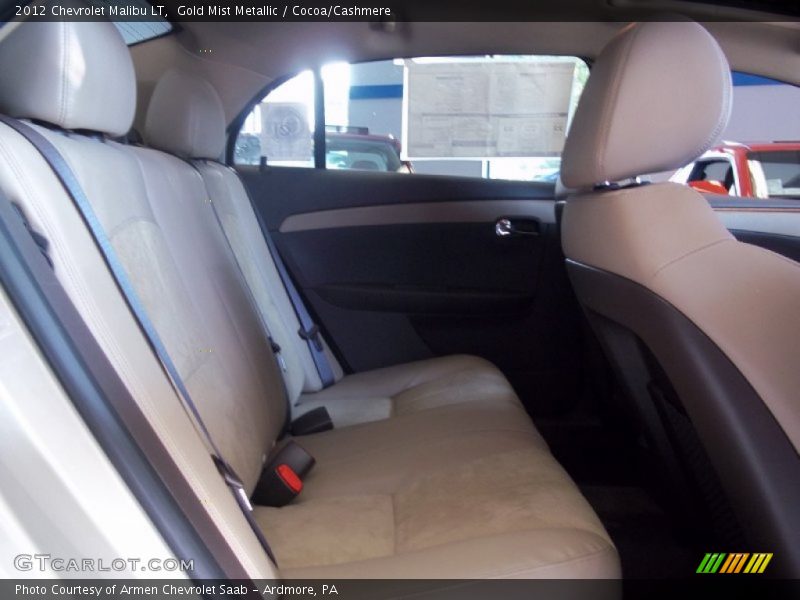 Gold Mist Metallic / Cocoa/Cashmere 2012 Chevrolet Malibu LT