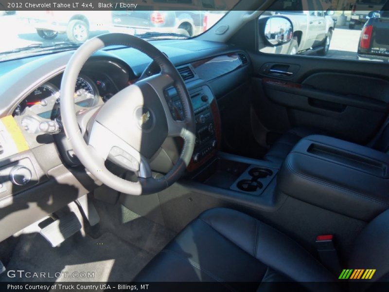 Black / Ebony 2012 Chevrolet Tahoe LT 4x4