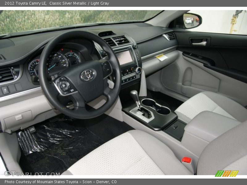 Classic Silver Metallic / Light Gray 2012 Toyota Camry LE