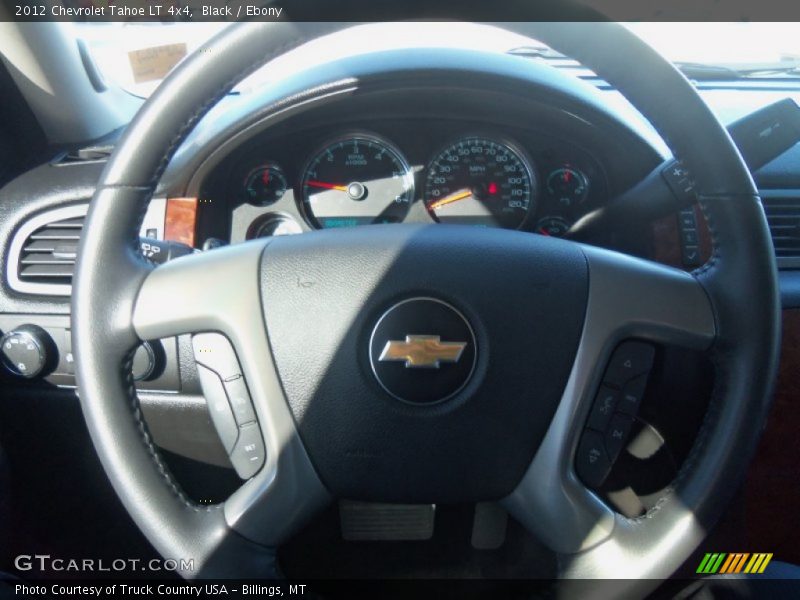 Black / Ebony 2012 Chevrolet Tahoe LT 4x4