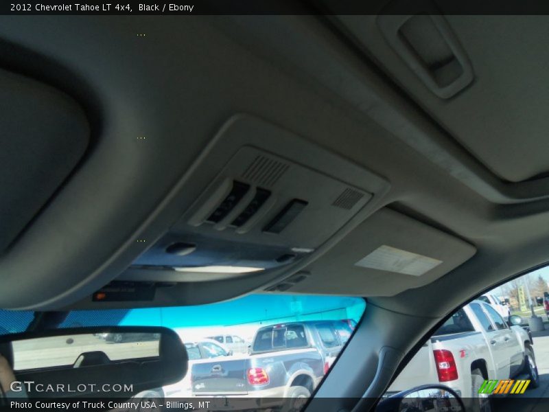 Black / Ebony 2012 Chevrolet Tahoe LT 4x4