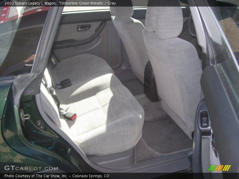 Timberline Green Metallic / Gray 2000 Subaru Legacy L Wagon