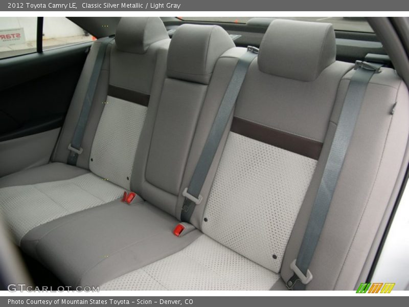 Classic Silver Metallic / Light Gray 2012 Toyota Camry LE