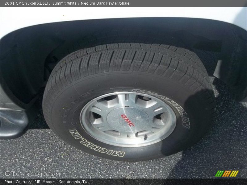 Summit White / Medium Dark Pewter/Shale 2001 GMC Yukon XL SLT