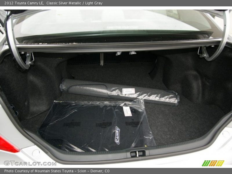 Classic Silver Metallic / Light Gray 2012 Toyota Camry LE