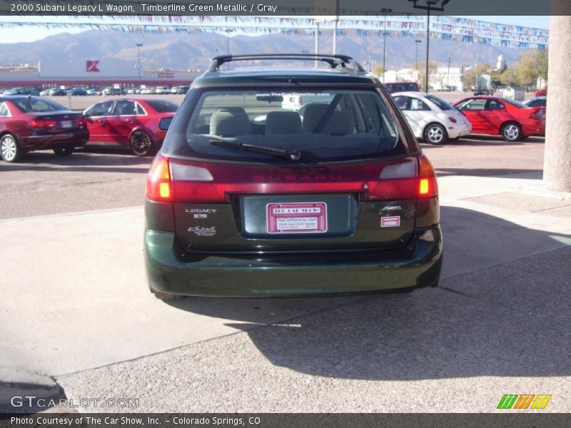 Timberline Green Metallic / Gray 2000 Subaru Legacy L Wagon