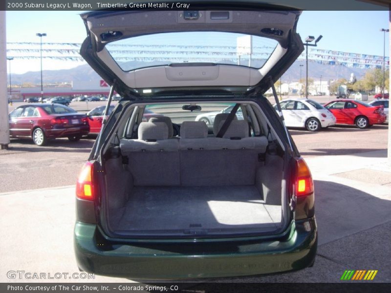 Timberline Green Metallic / Gray 2000 Subaru Legacy L Wagon