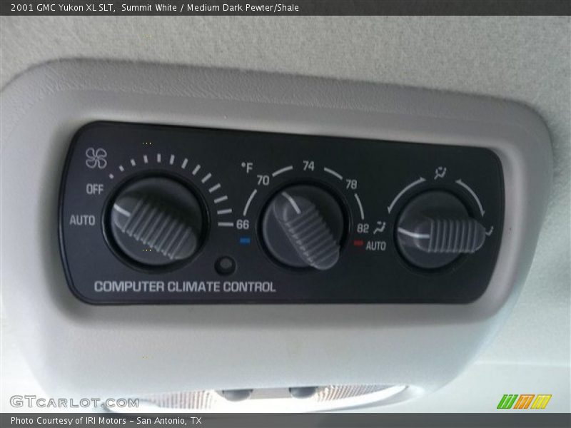 Controls of 2001 Yukon XL SLT