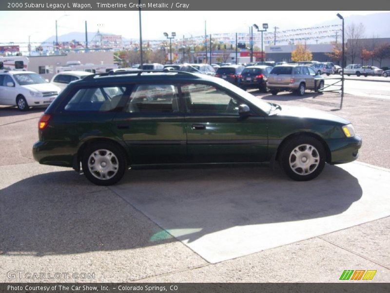 Timberline Green Metallic / Gray 2000 Subaru Legacy L Wagon