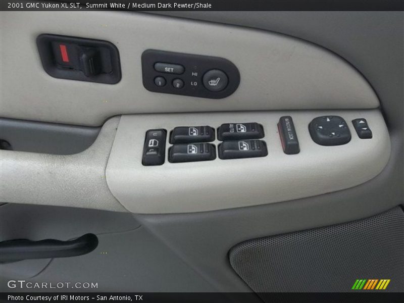Summit White / Medium Dark Pewter/Shale 2001 GMC Yukon XL SLT