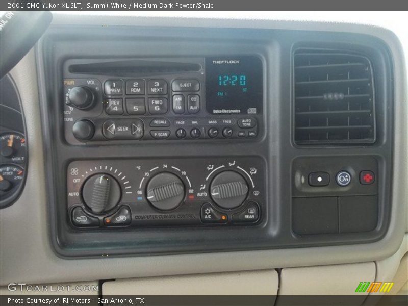 Controls of 2001 Yukon XL SLT
