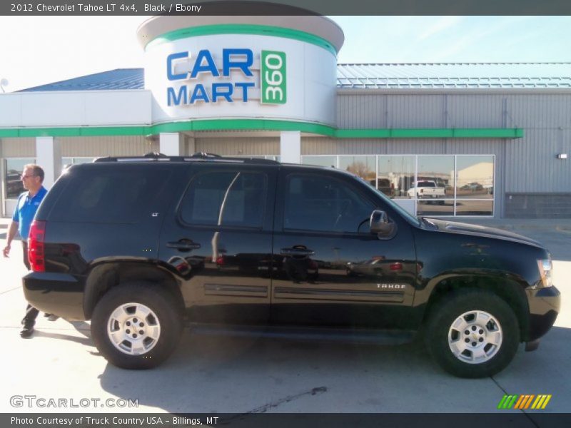 Black / Ebony 2012 Chevrolet Tahoe LT 4x4