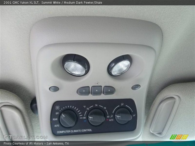 Summit White / Medium Dark Pewter/Shale 2001 GMC Yukon XL SLT