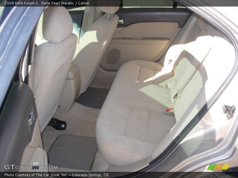 Dune Pearl Metallic / Camel 2008 Ford Fusion S