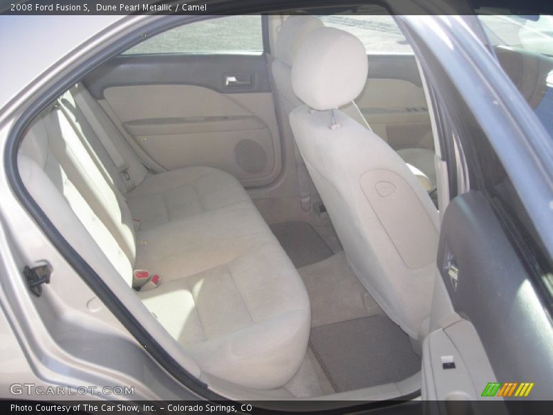 Dune Pearl Metallic / Camel 2008 Ford Fusion S