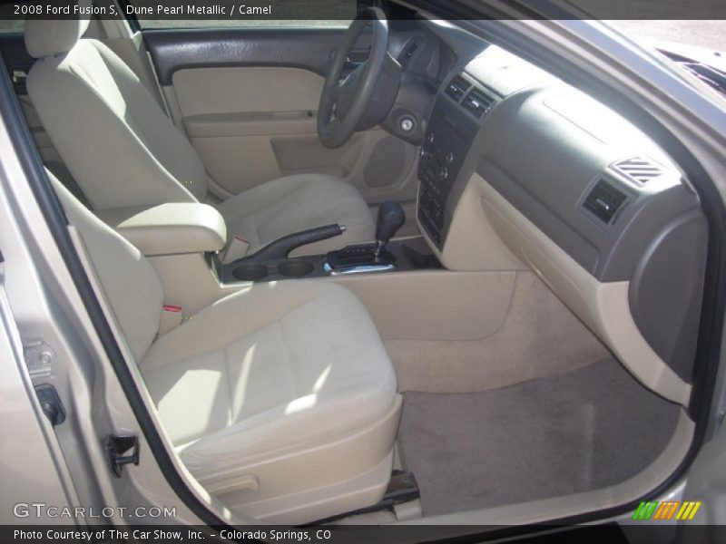 Dune Pearl Metallic / Camel 2008 Ford Fusion S
